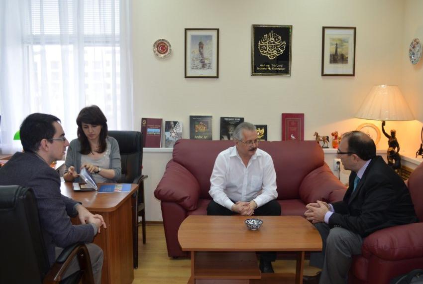 22 апреля с.г. Институт востоковедения и международных отношений КФУ посетил профессор Мармарского университета в области изучения турецко-татарской истории господин Исмаил Тюркоглу. ,ИВМО, встреча, сотрудничество. 22 апреля с.г. Институт востоковедения и международных отношений КФУ посетил профессор Мармарского университета в области изучения турецко-татарской истории господин Исмаил Тюркоглу. ,ИВМО, встреча, сотрудничество.