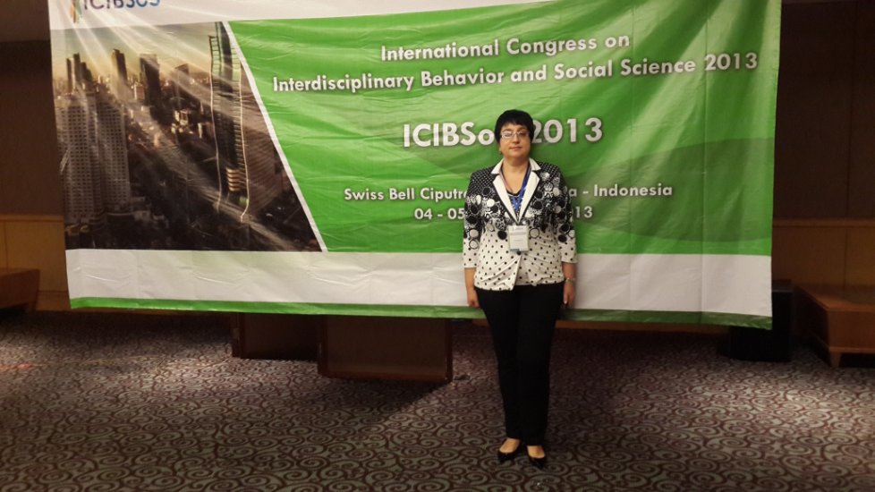 4-5       'International Congress on Interdisciplinary Behavior and Social Sciences 2013'