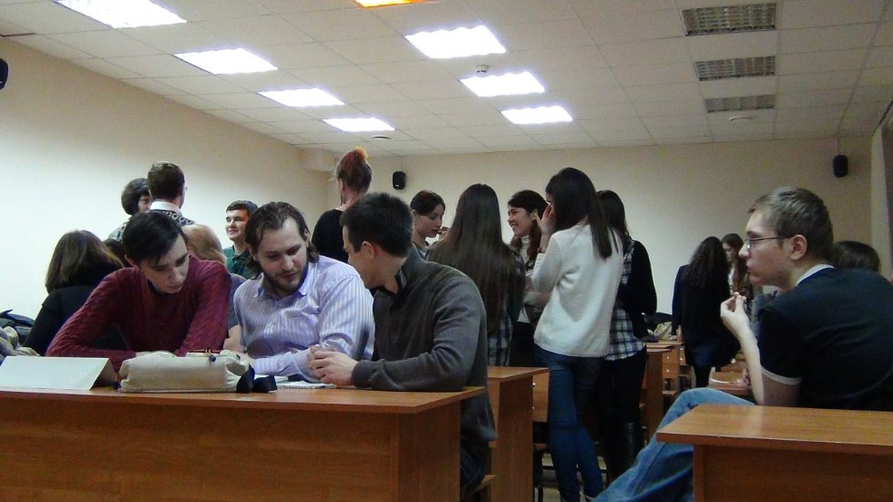 Кафедра религиоведения провела на факультете ролевую игру 'Улица богов' Кафедра религиоведения провела на факультете ролевую игру 'Улица богов'