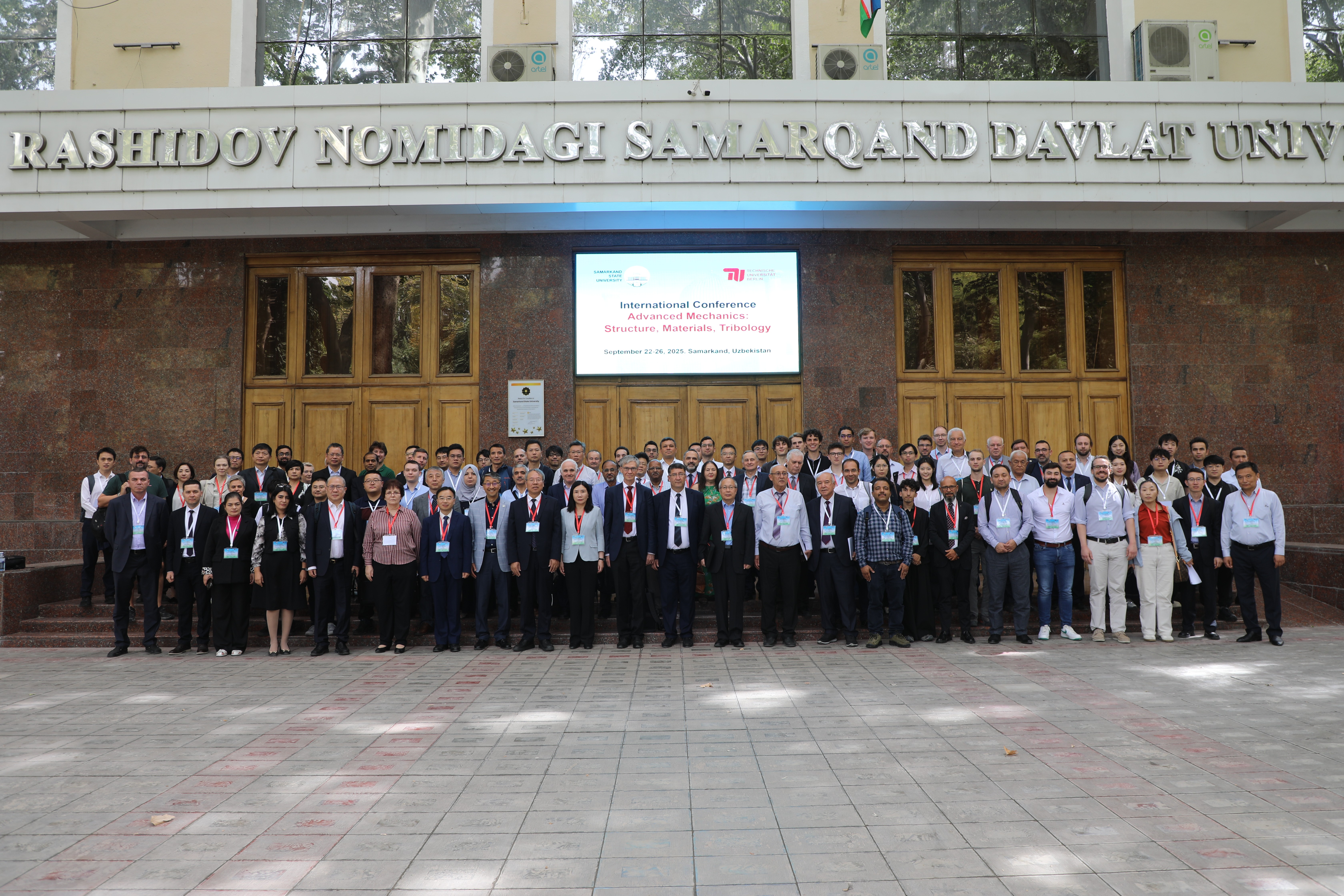 Международная конференция ,Институт математики и механики, ИМиМ, ИММ, Самаркандский государственный университет, Самаркандский университет, биомеханика, метаматериалы
Международная конференция ,Институт математики и механики, ИМиМ, ИММ, Самаркандский государственный университет, Самаркандский университет, биомеханика, метаматериалы