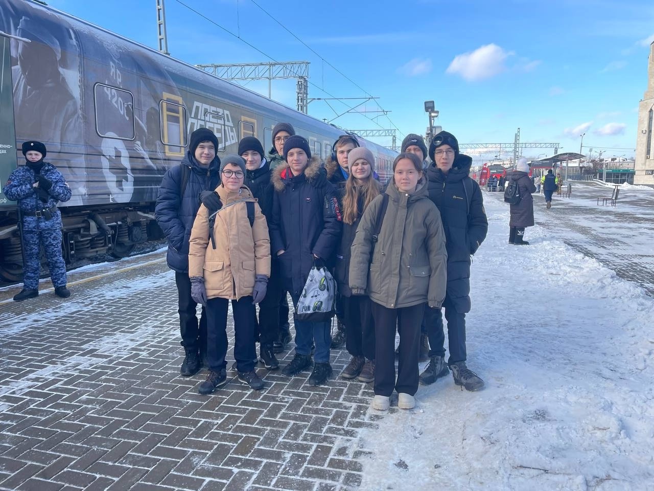 Лицеисты побывали в ,поезд победы, it-лицей, лицеисты Лицеисты побывали в ,поезд победы, it-лицей, лицеисты